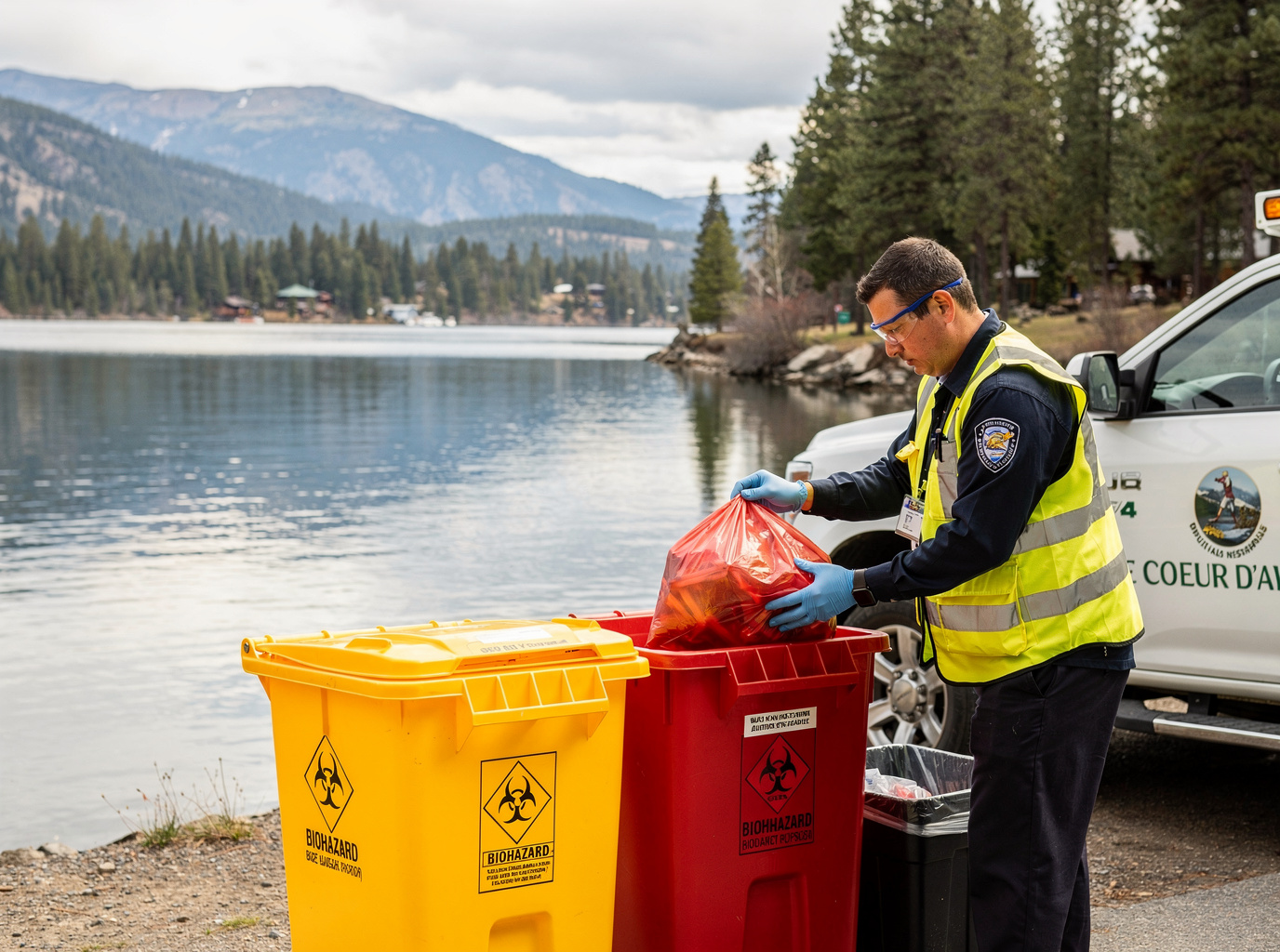 Local Rules for Biohazard Waste Disposal Near Lake Coeur d'Alene